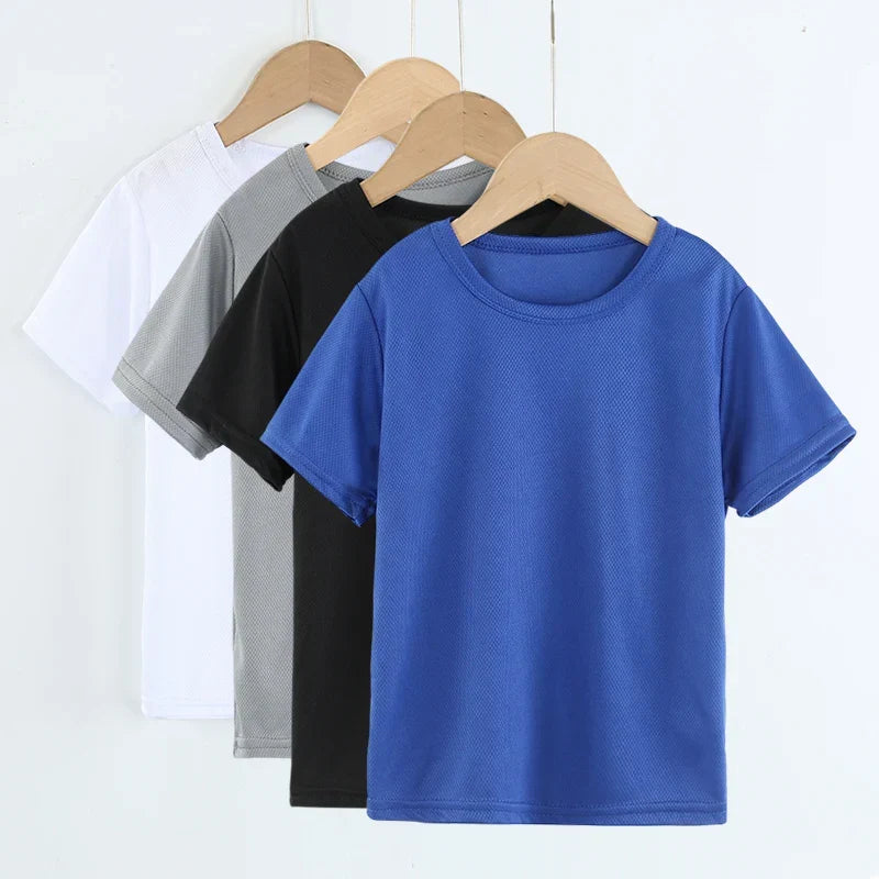 Breezilo Kurzarm-Kinder-T-Shirt