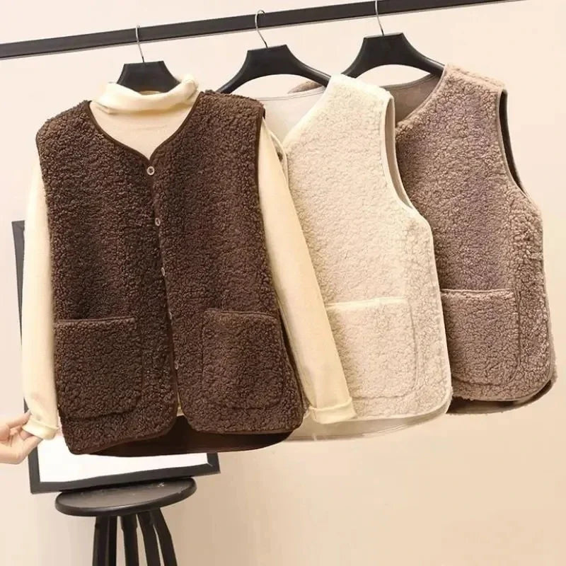Weste mit Knopfleiste