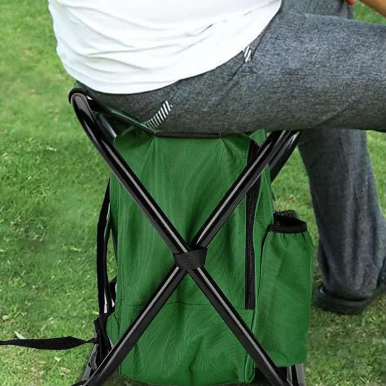 Camparoost Klappbarer Rucksack-Hocker-Kühler