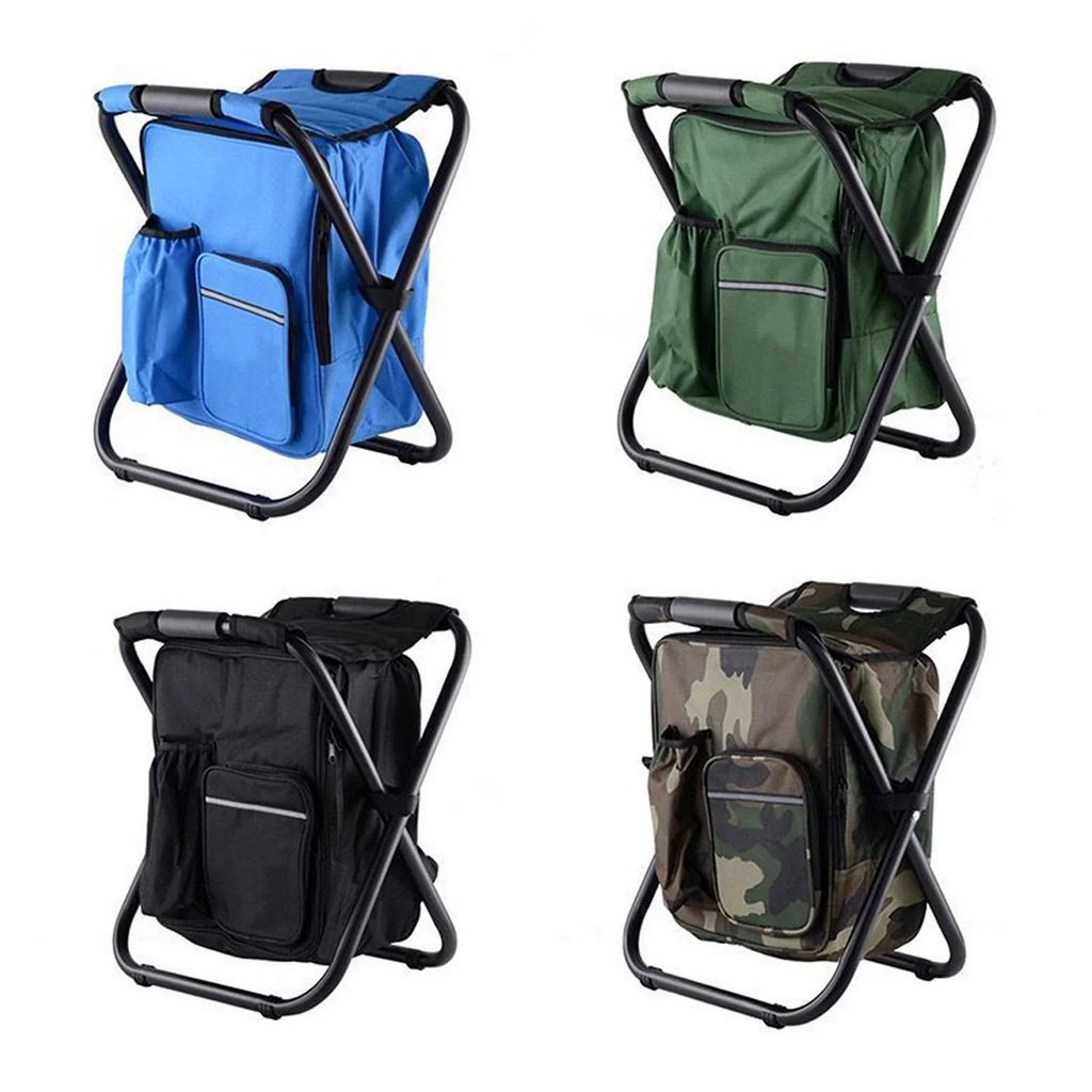 Camparoost Klappbarer Rucksack-Hocker-Kühler
