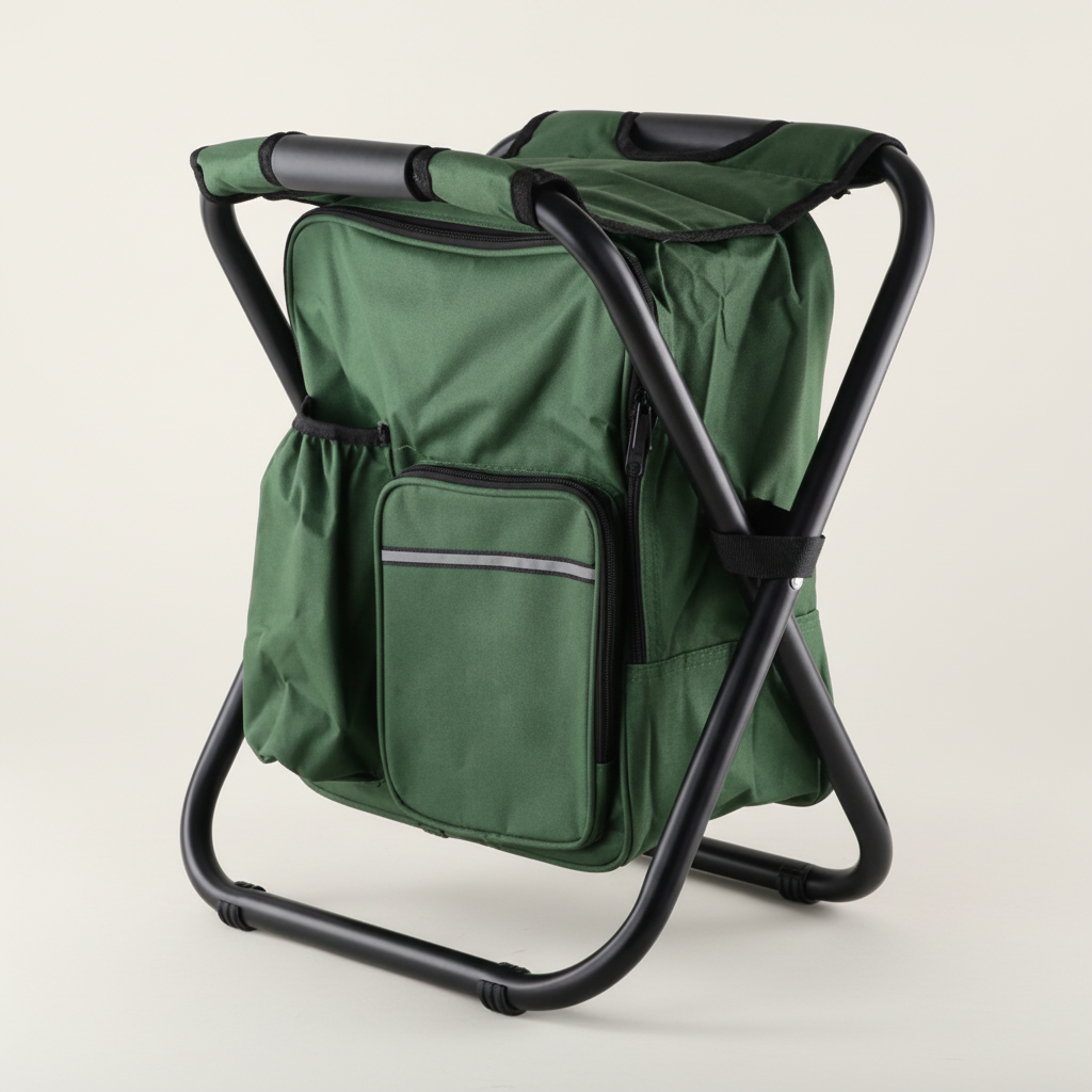 Camparoost Klappbarer Rucksack-Hocker-Kühler