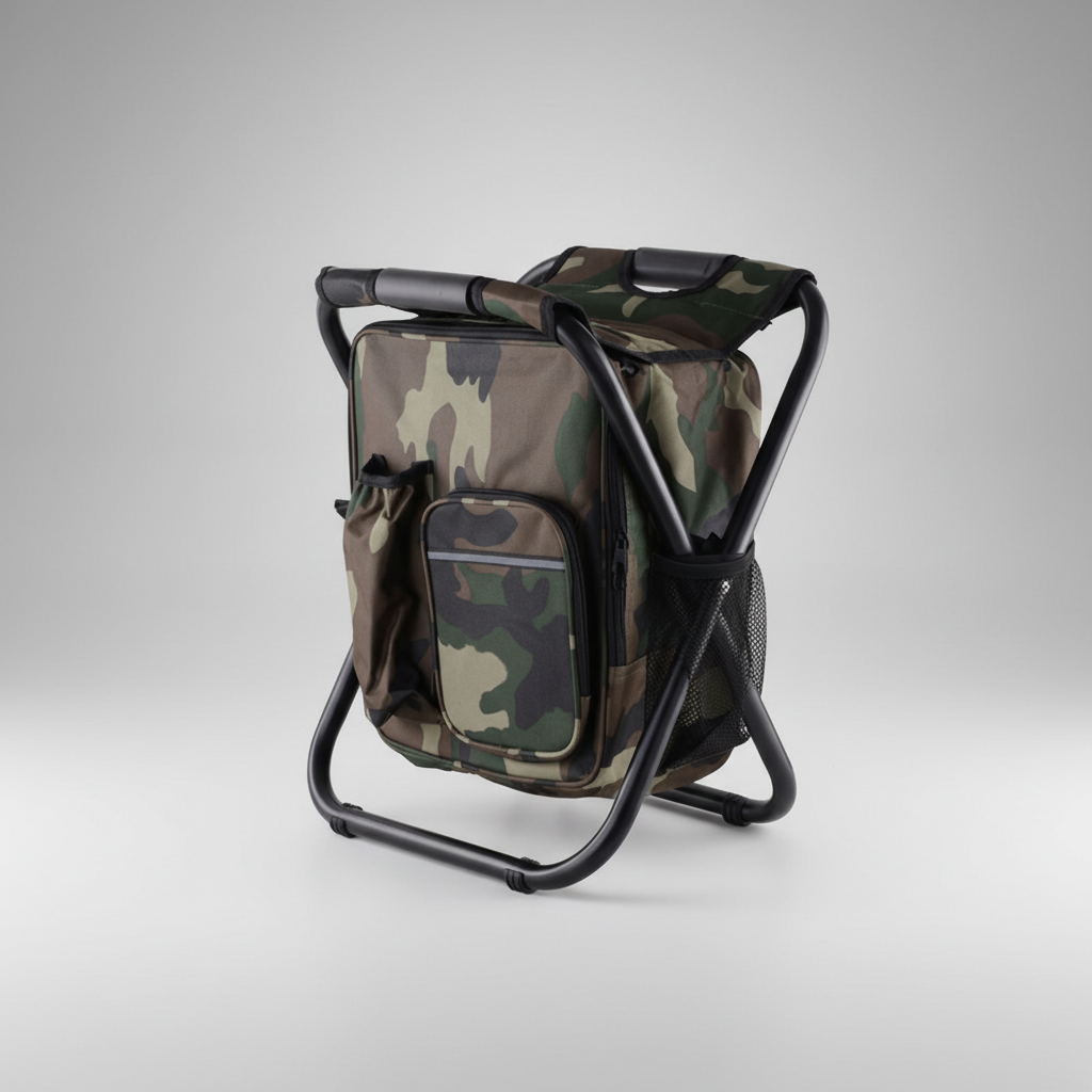 Camparoost Klappbarer Rucksack-Hocker-Kühler