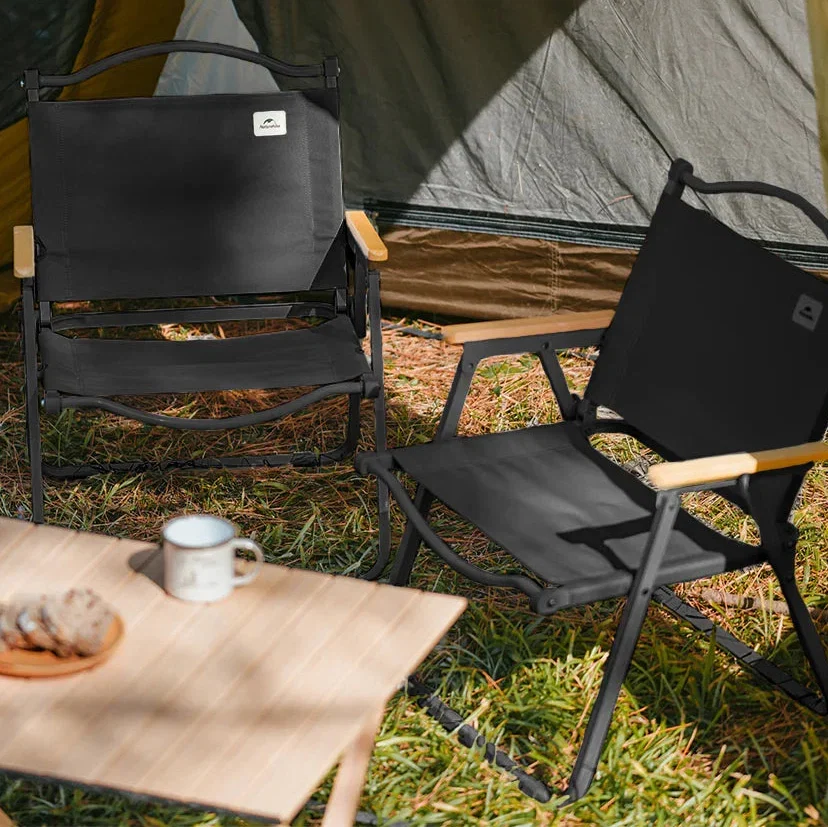 Camplyre Hochlehniger Klappbarer Campingstuhl