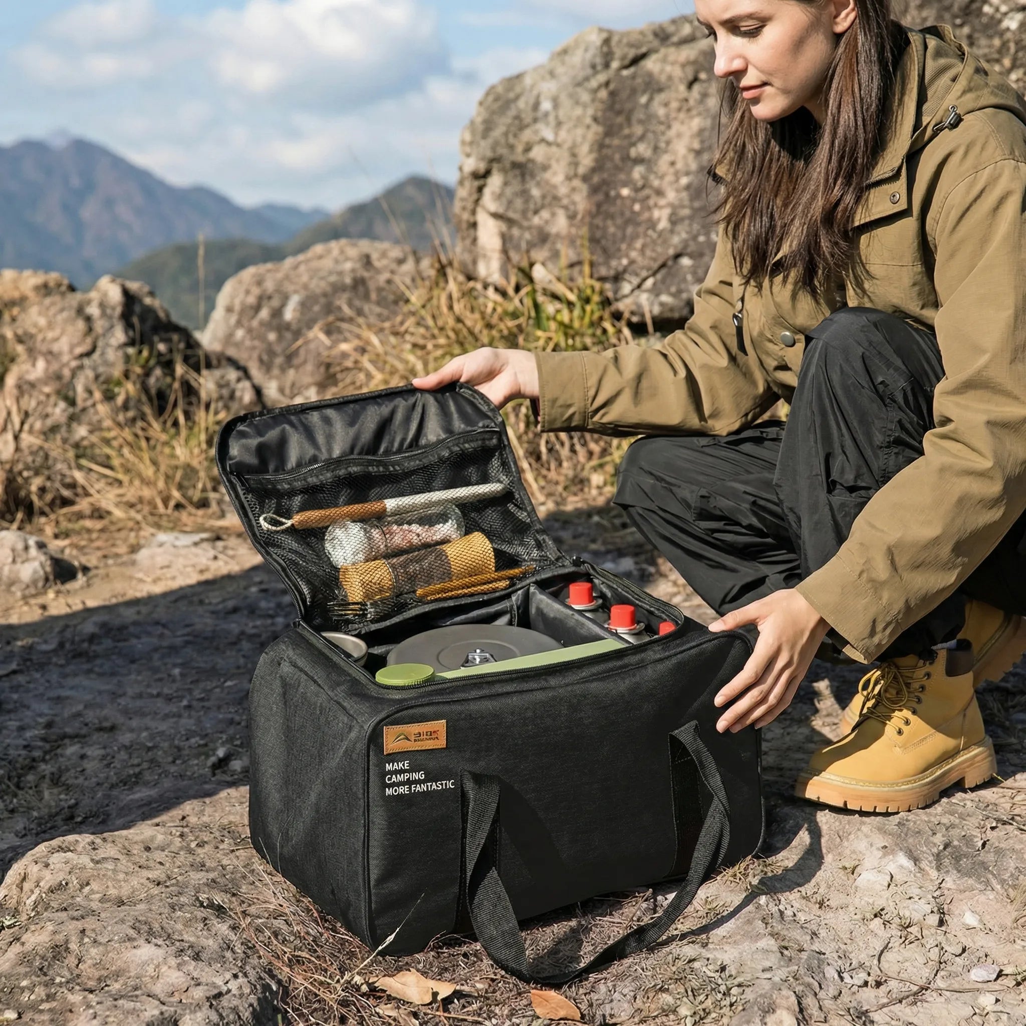 Campstra 26L Faltbarer Camping-Organizer