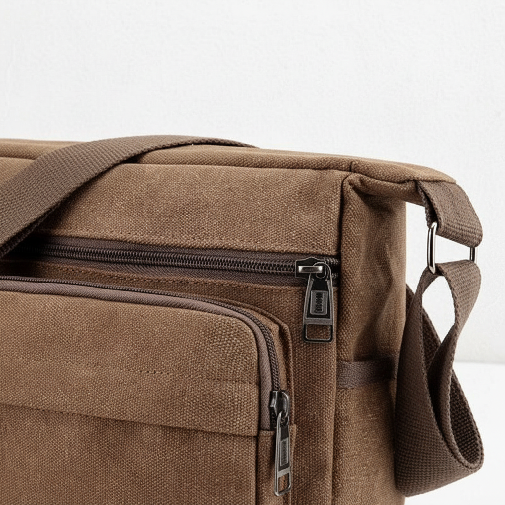 Canvas Crossbody Messenger Tasche