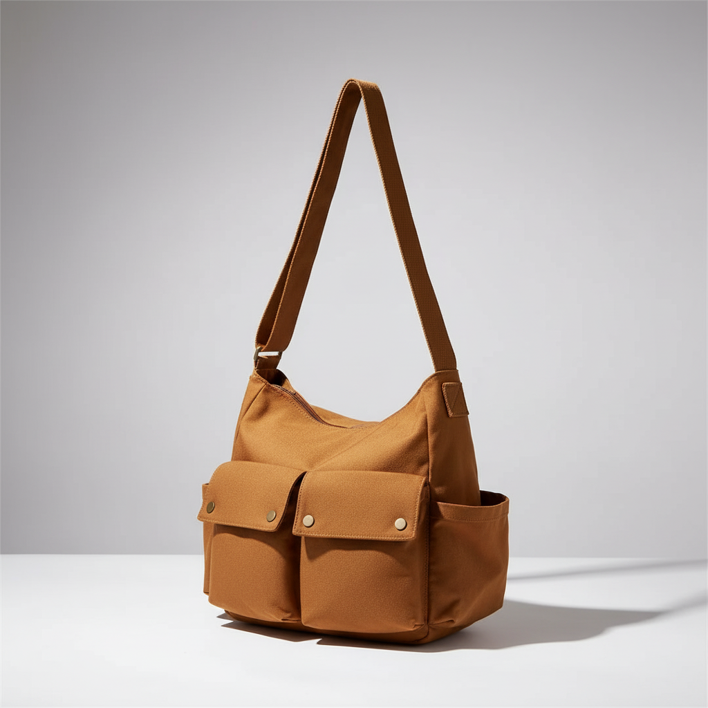 Canvas-Schulter-Satchel-Tasche