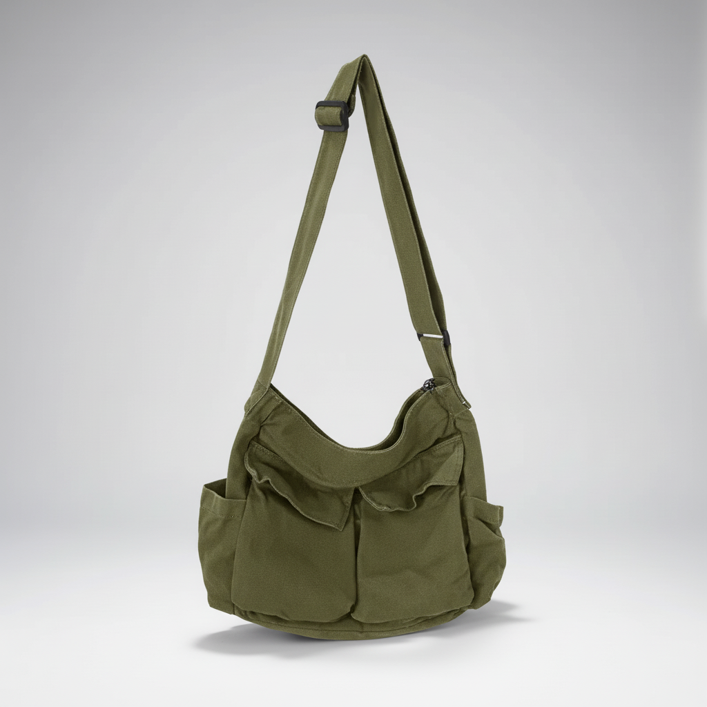 Canvas-Schulter-Satchel-Tasche