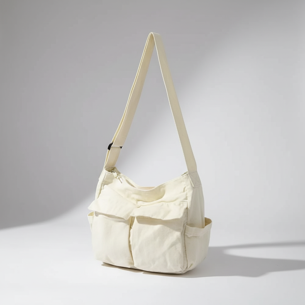 Canvas-Schulter-Satchel-Tasche
