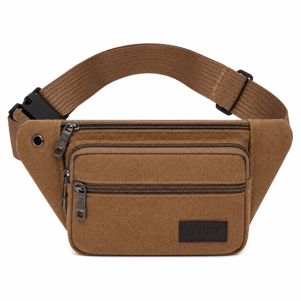 Canvasoro Dicke Canvas-Gürteltasche