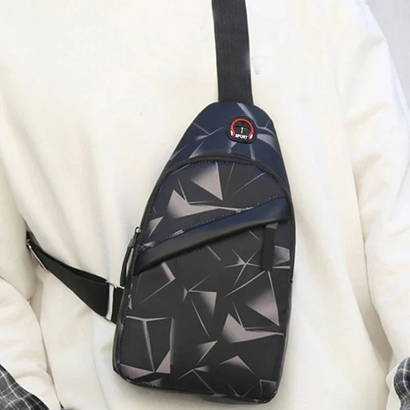 Lässige Brusttasche