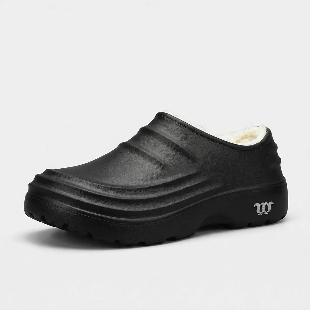 Cheftrex Fleece-gefütterte Geschlossene-Zehe Küchen-Clog