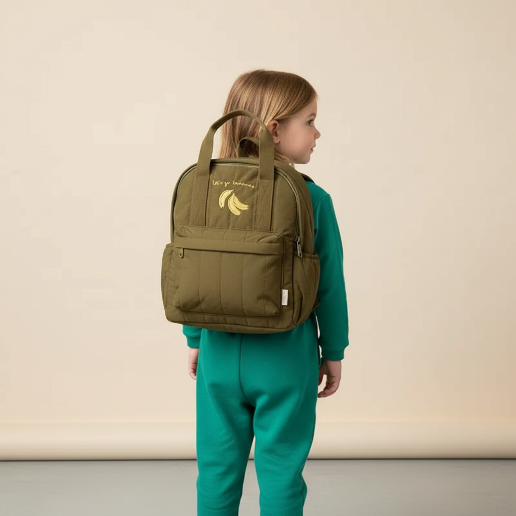 CheriPax Gesteppter Baumwoll-Kinderrucksack