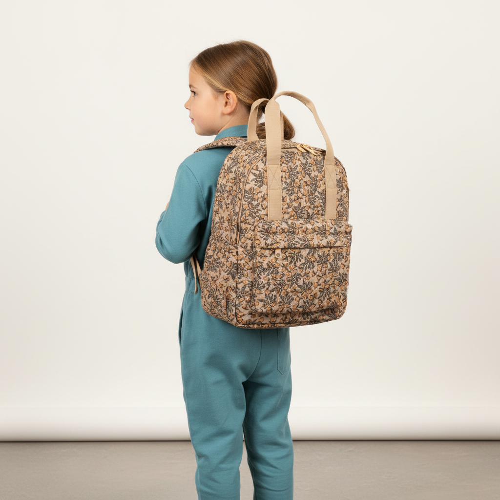 CheriPax Gesteppter Baumwoll-Kinderrucksack