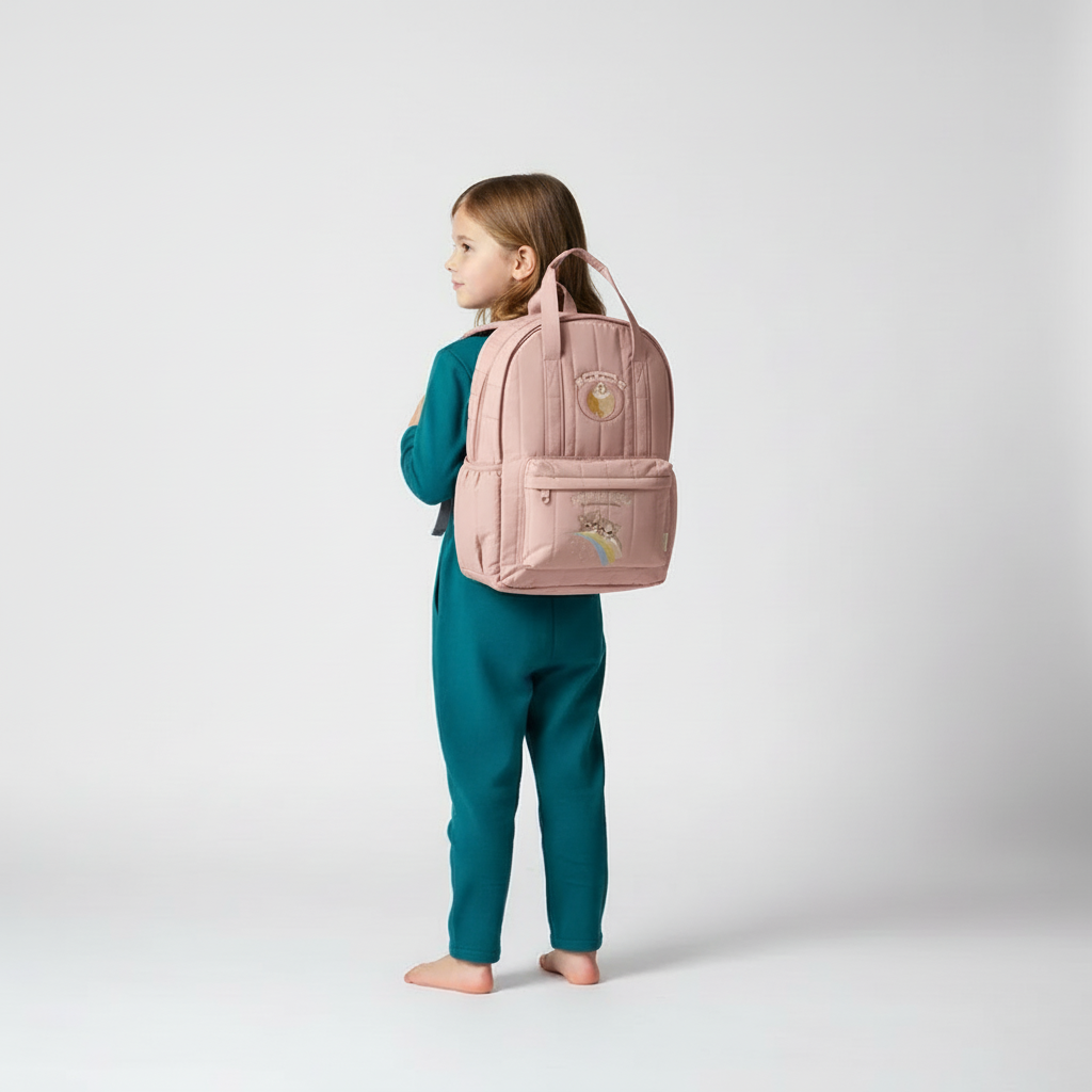 CheriPax Gesteppter Baumwoll-Kinderrucksack
