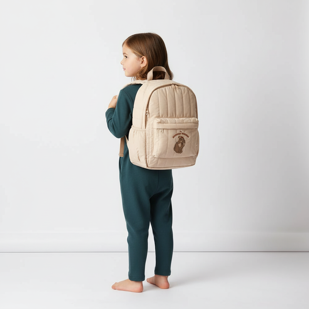 CheriPax Gesteppter Baumwoll-Kinderrucksack