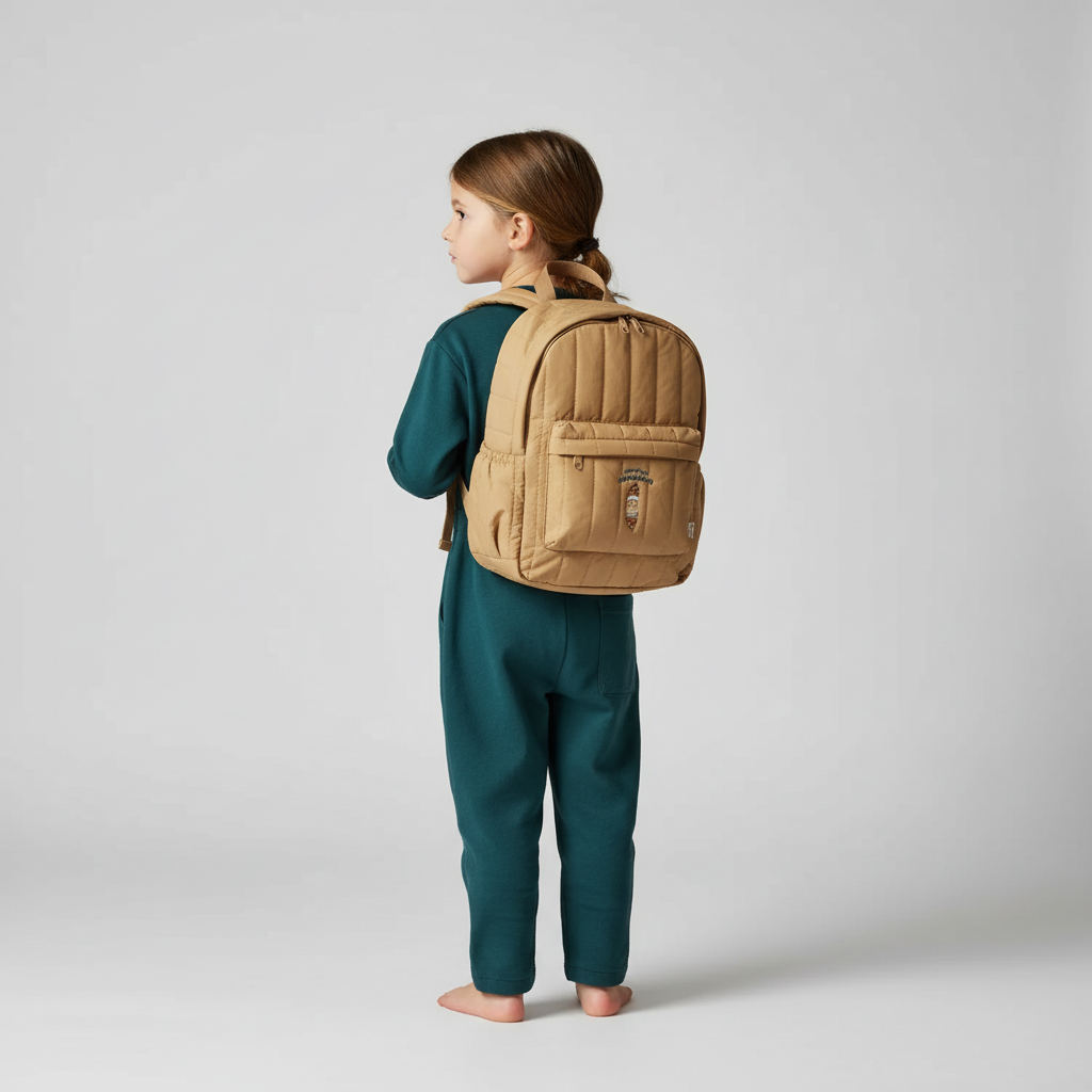 CheriPax Gesteppter Baumwoll-Kinderrucksack
