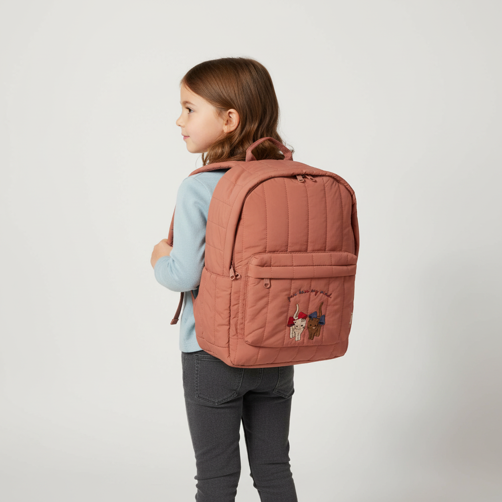 CheriPax Gesteppter Baumwoll-Kinderrucksack