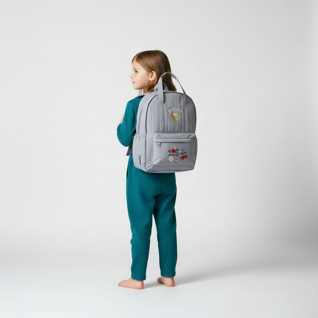 CheriPax Gesteppter Baumwoll-Kinderrucksack
