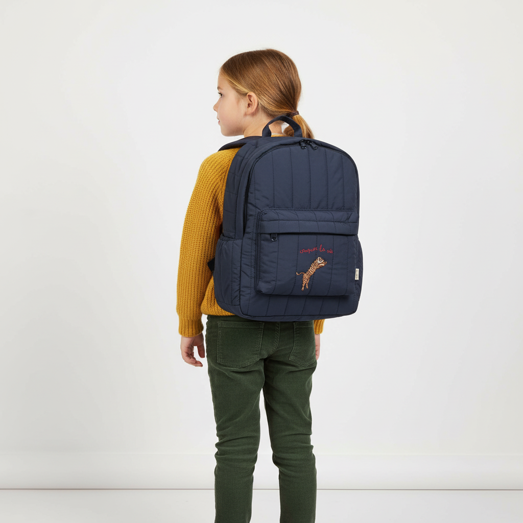 CheriPax Gesteppter Baumwoll-Kinderrucksack