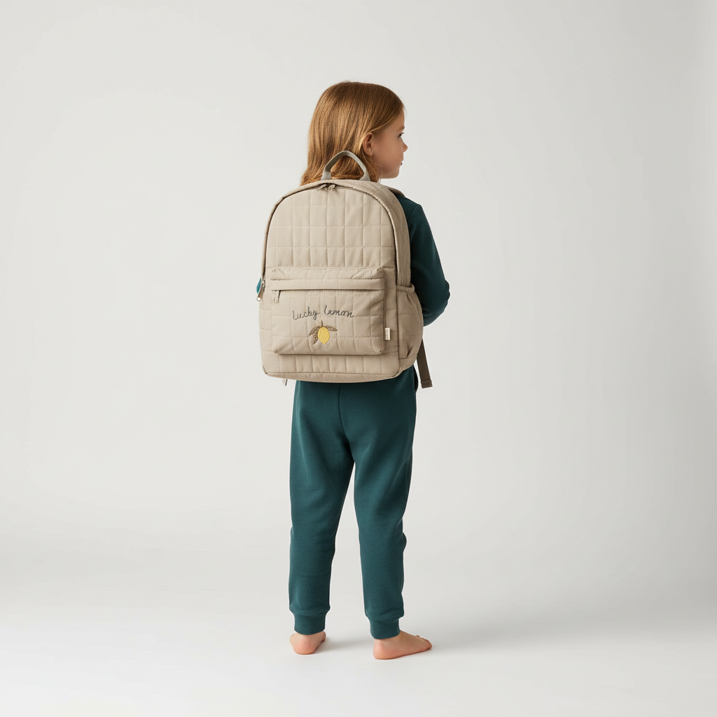 CheriPax Gesteppter Baumwoll-Kinderrucksack