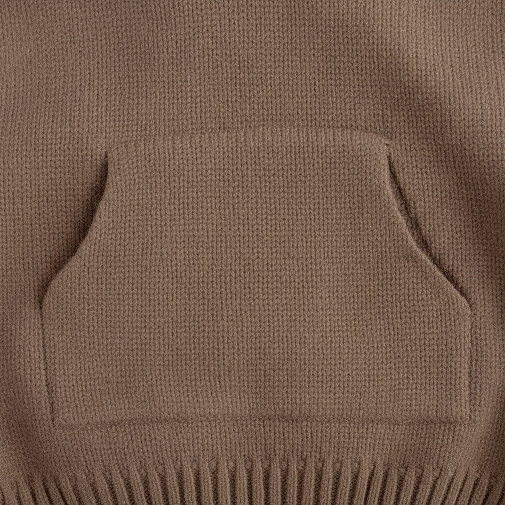 Kinder Kapuzen Strickpullover