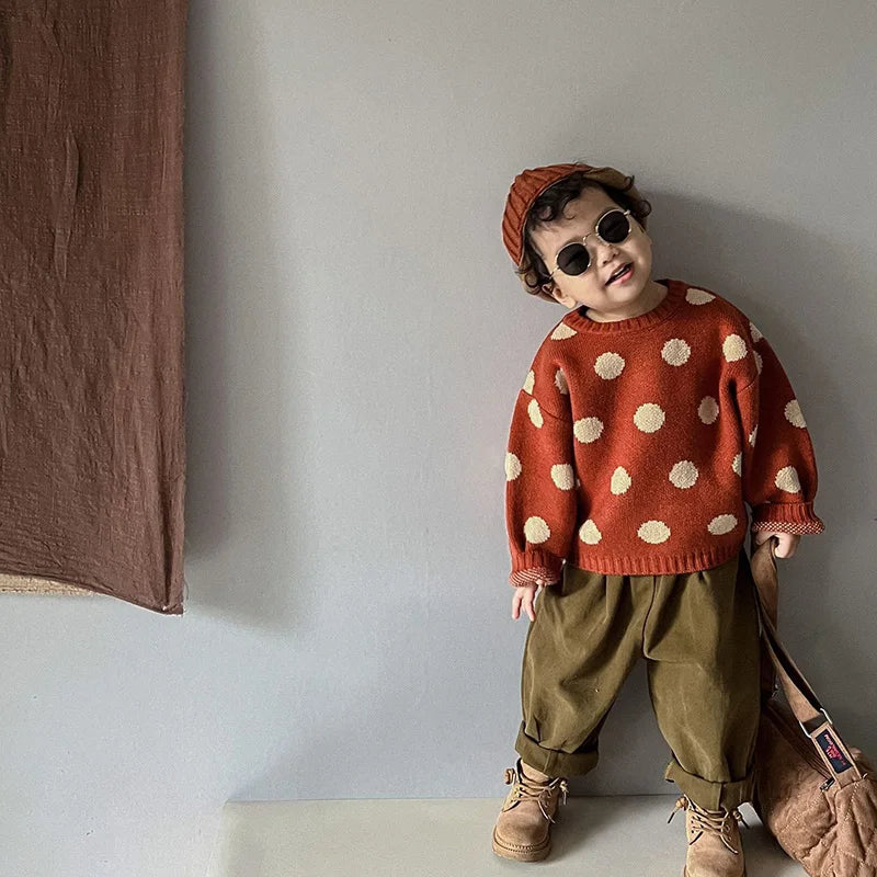 Kinder Strickpullover