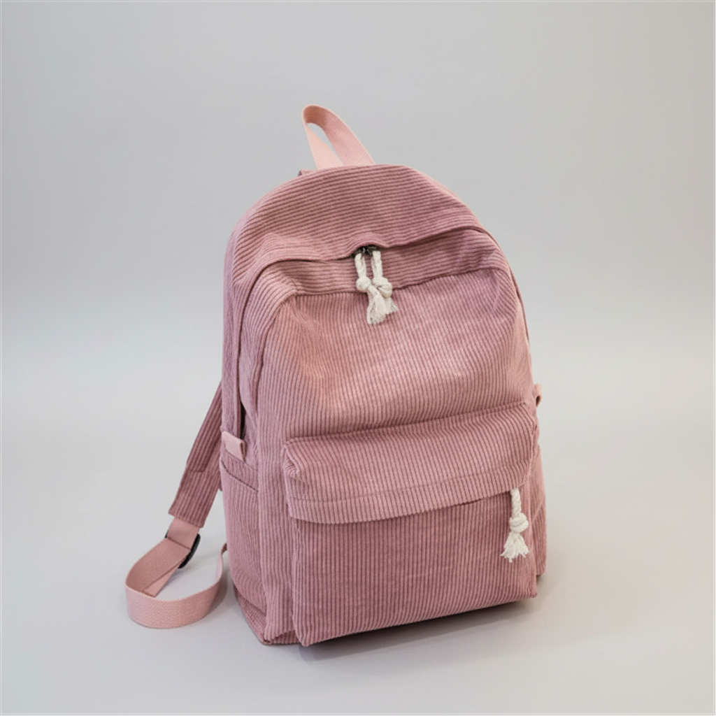 Cordiva Kord-Rucksack mit weichem Rücken