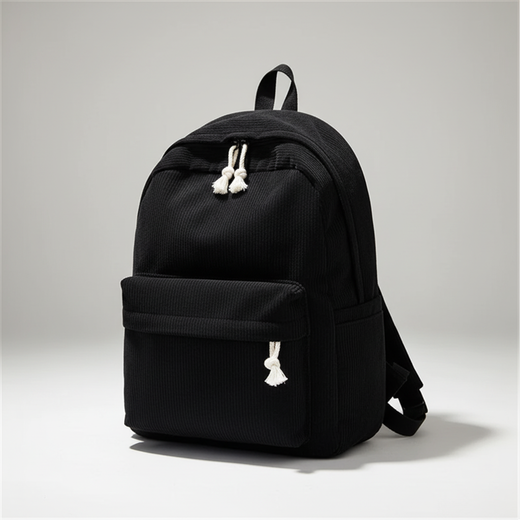 Cordiva Kord-Rucksack mit weichem Rücken