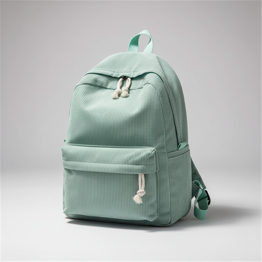 Cordiva Kord-Rucksack mit weichem Rücken