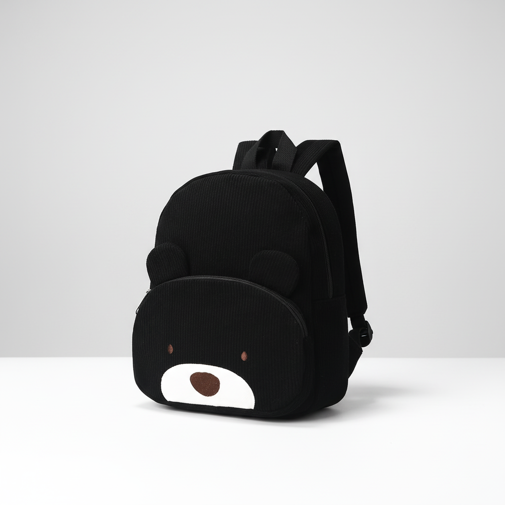CorduBear Cord-Plüsch-Kleinkindrucksack