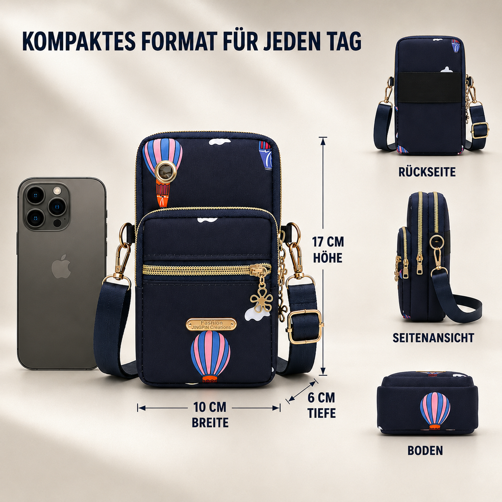 Crossette Kleine Zip-Umhängetasche