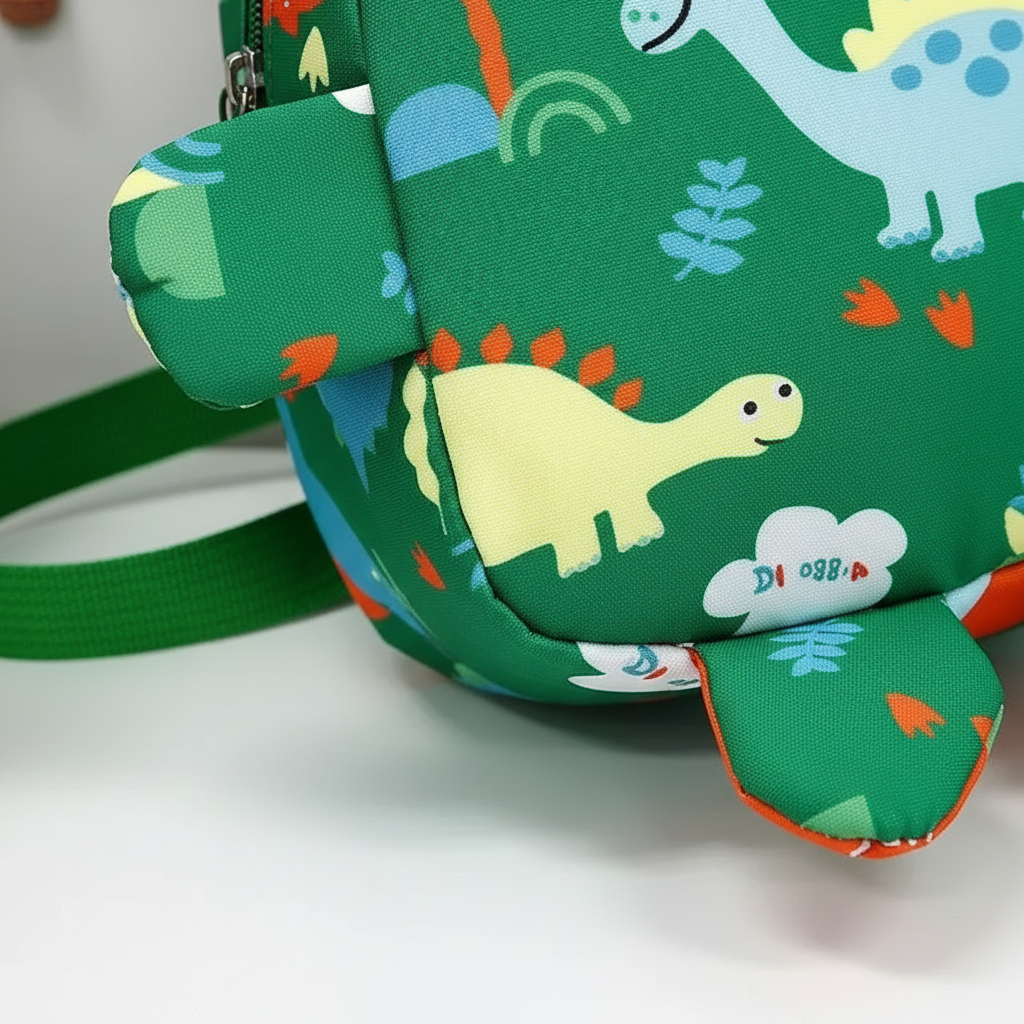 DinoTote Süßer Cartoon-Dinosaurier-Rucksack