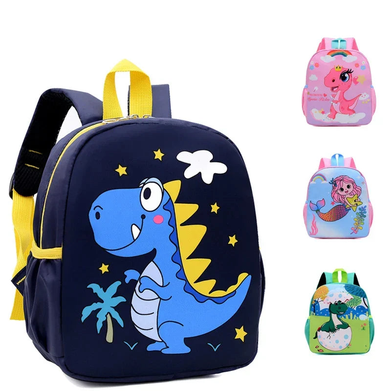 DinoTrekker Cartoon-Druck Kinderrucksack
