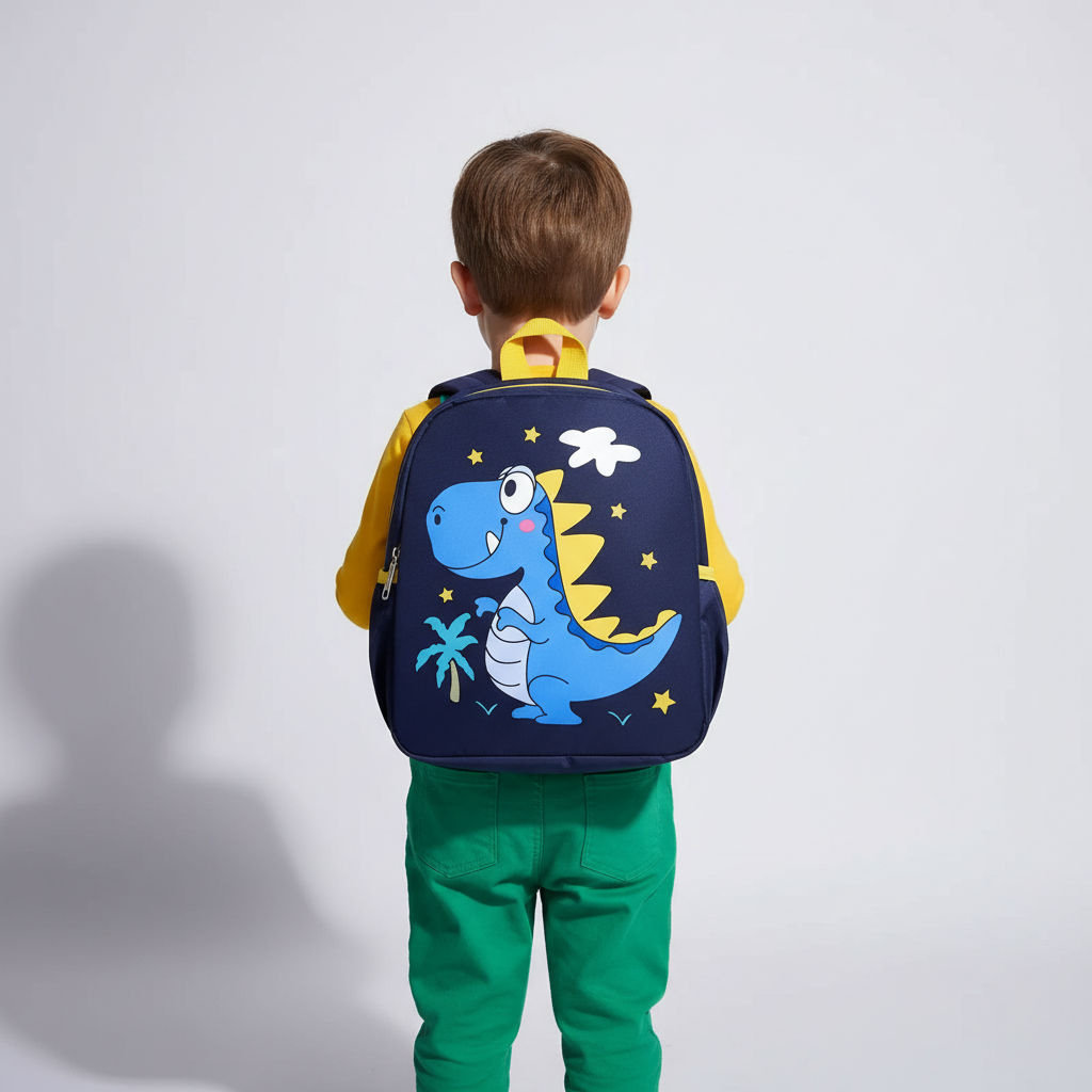 DinoTrekker Cartoon-Druck Kinderrucksack