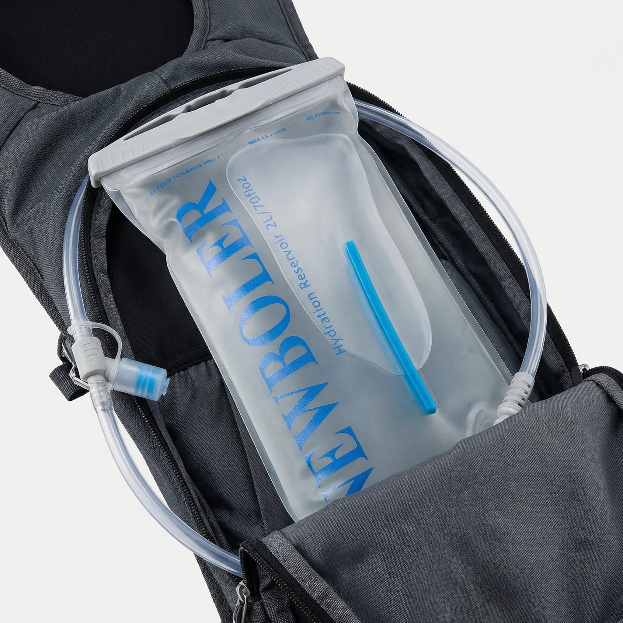 Drinkwell Tragbarer Hydratisierungs-Behälter mit Trinktube