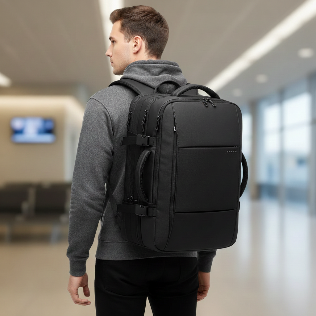 Expandable Geschäftsrucksack