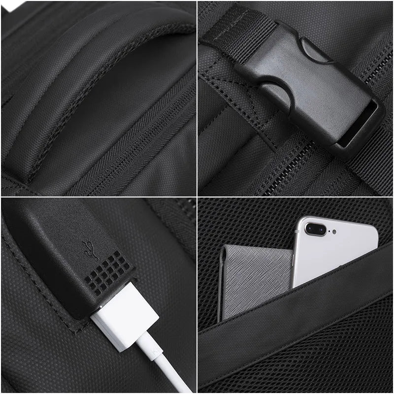 Expandable Geschäftsrucksack