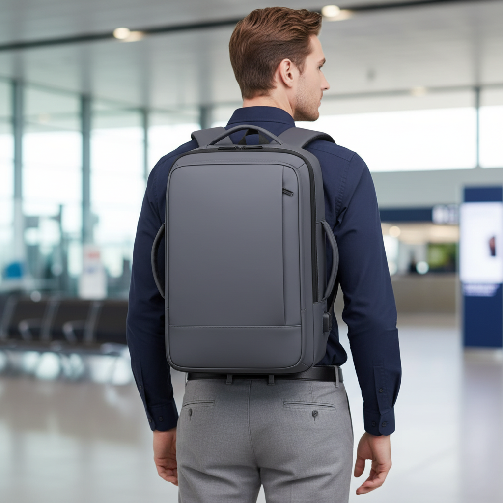 Erweiterbarer Oxford-Reiserucksack
