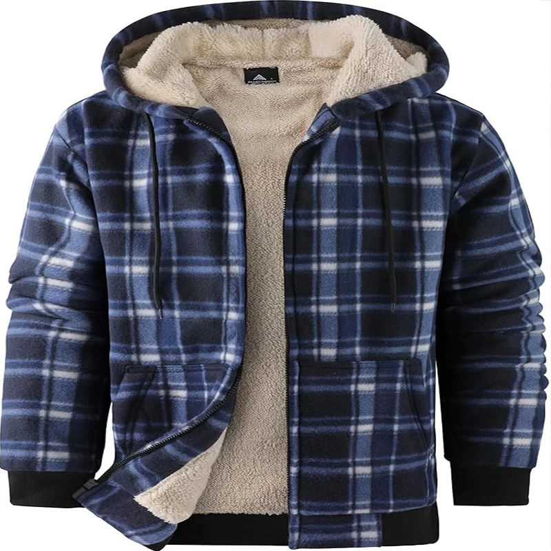 Gefütterte Kapuzenjacke
