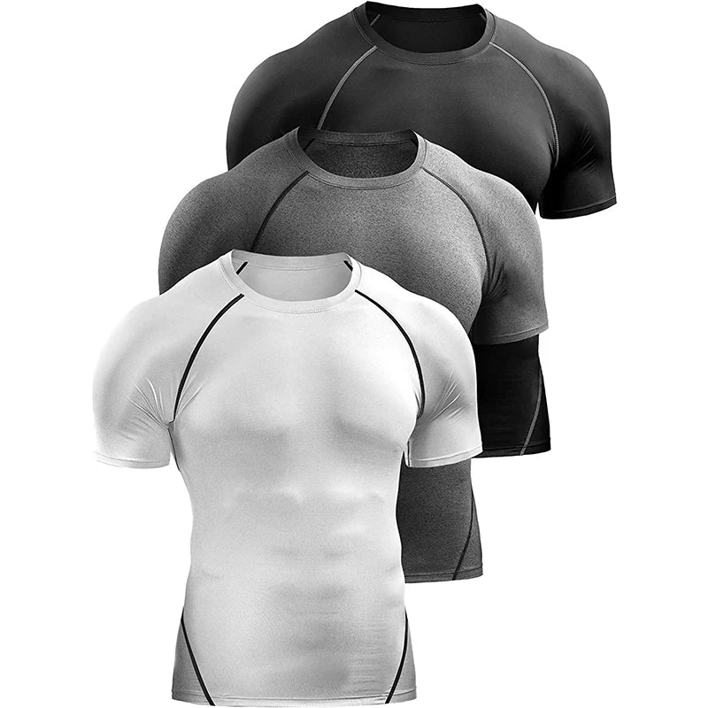 FlexionX Kurzarm-Kompressions-T-Shirt