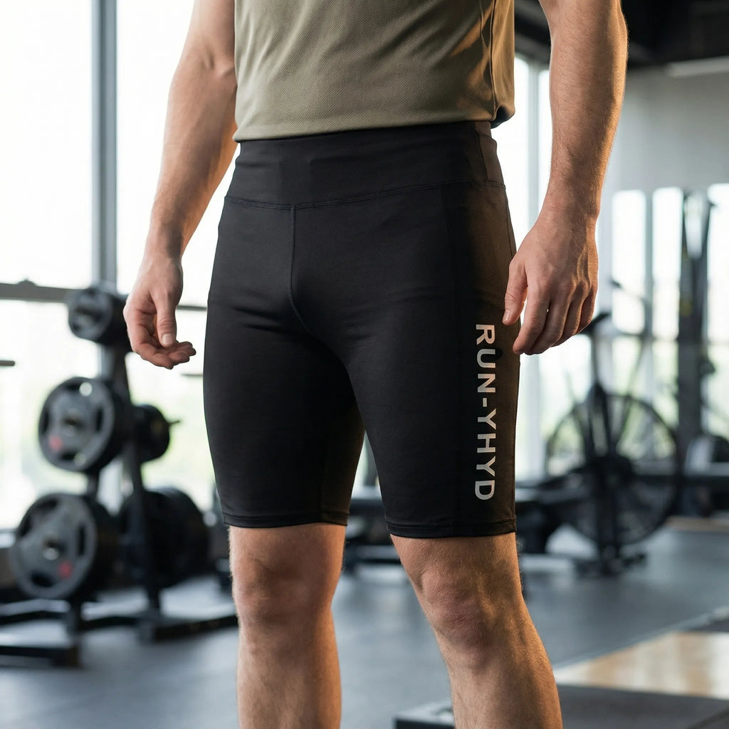 Flexrun Kompressions-Kurz-Sportleggings