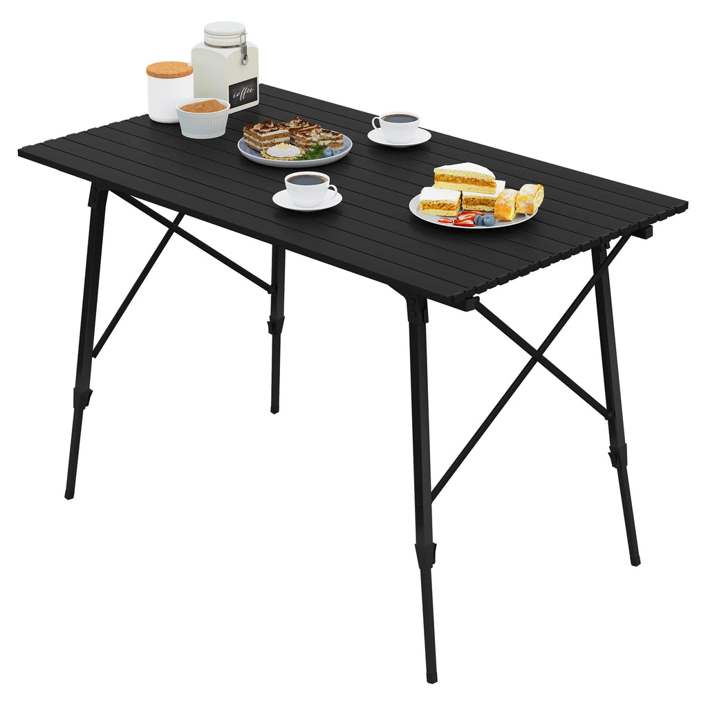 Foldique Verstellbarer Klapp-Campingtisch