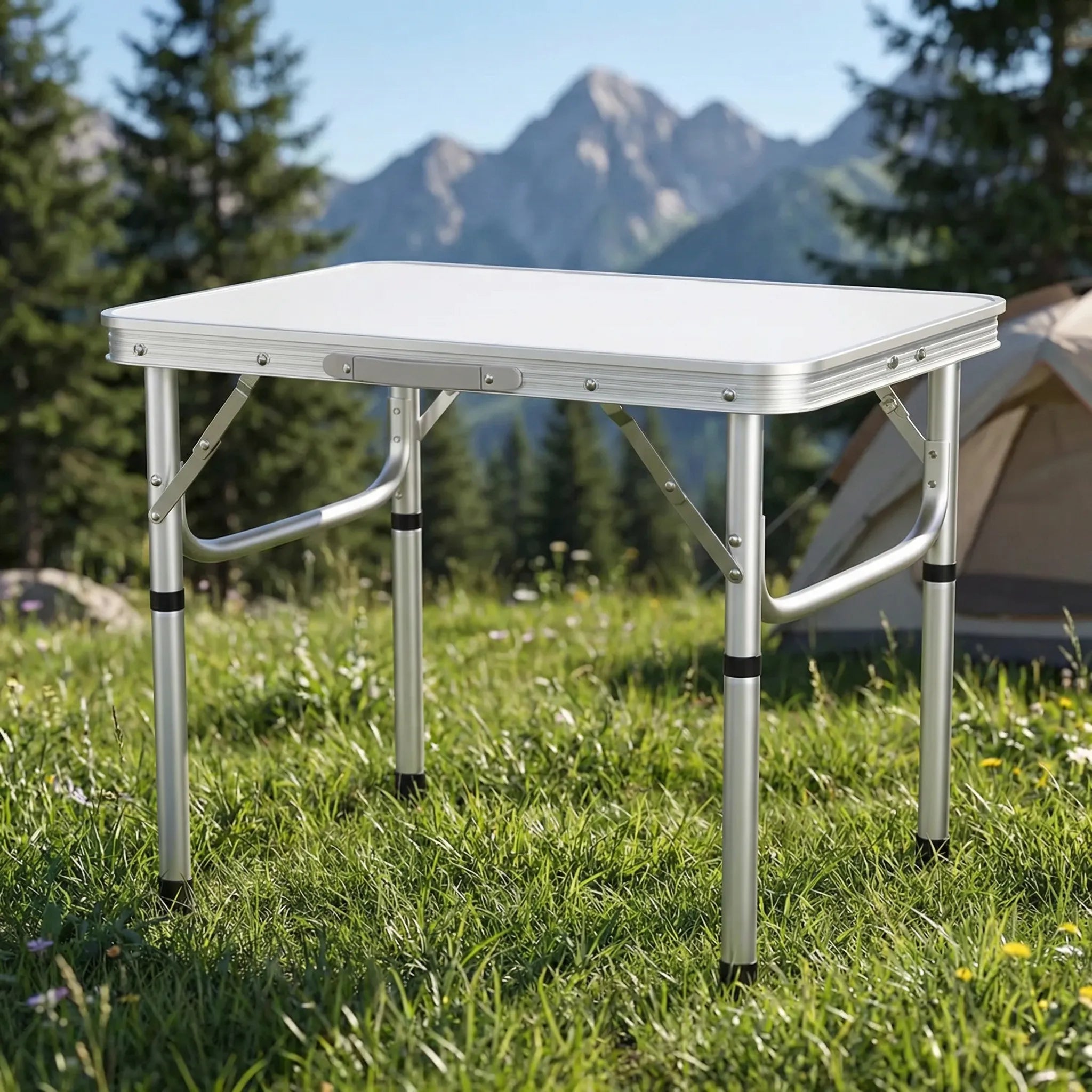 Foldtrayz Kompakter klappbarer Picknicktisch