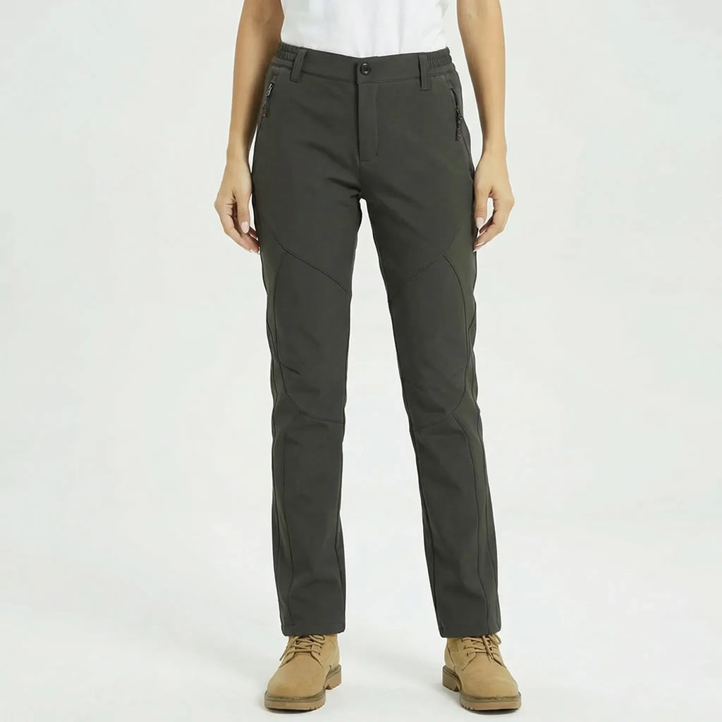Frostline Slim Fit Fleece-gefütterte Outdoorhose