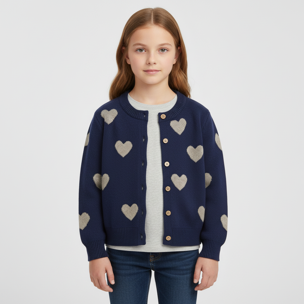 Meadow Kinder Strickjacke