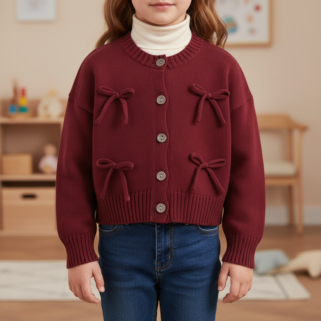 Willow Strickjacke mit Knöpfen
