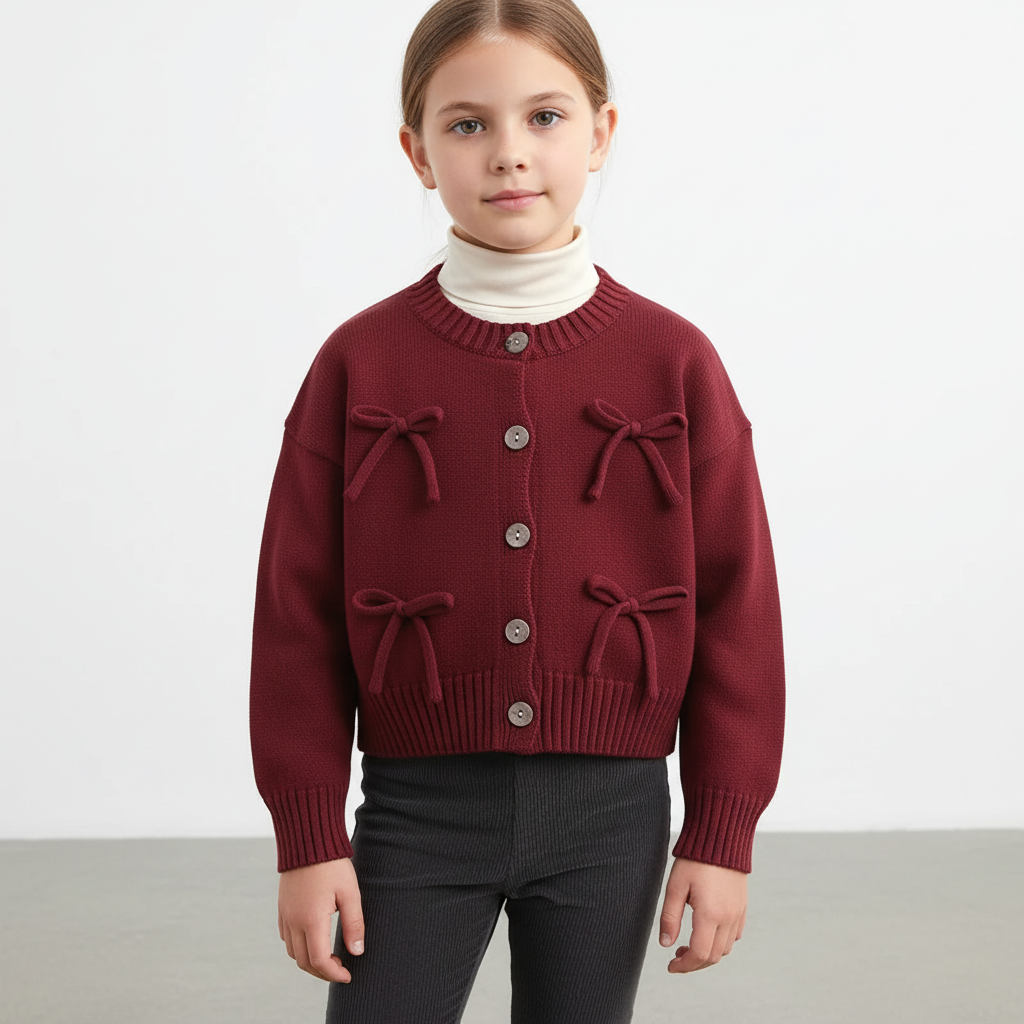 Willow Strickjacke mit Knöpfen