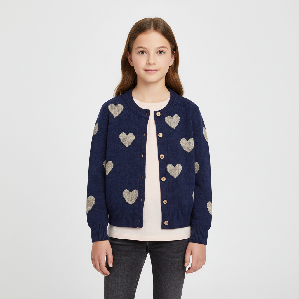 Meadow Kinder Strickjacke