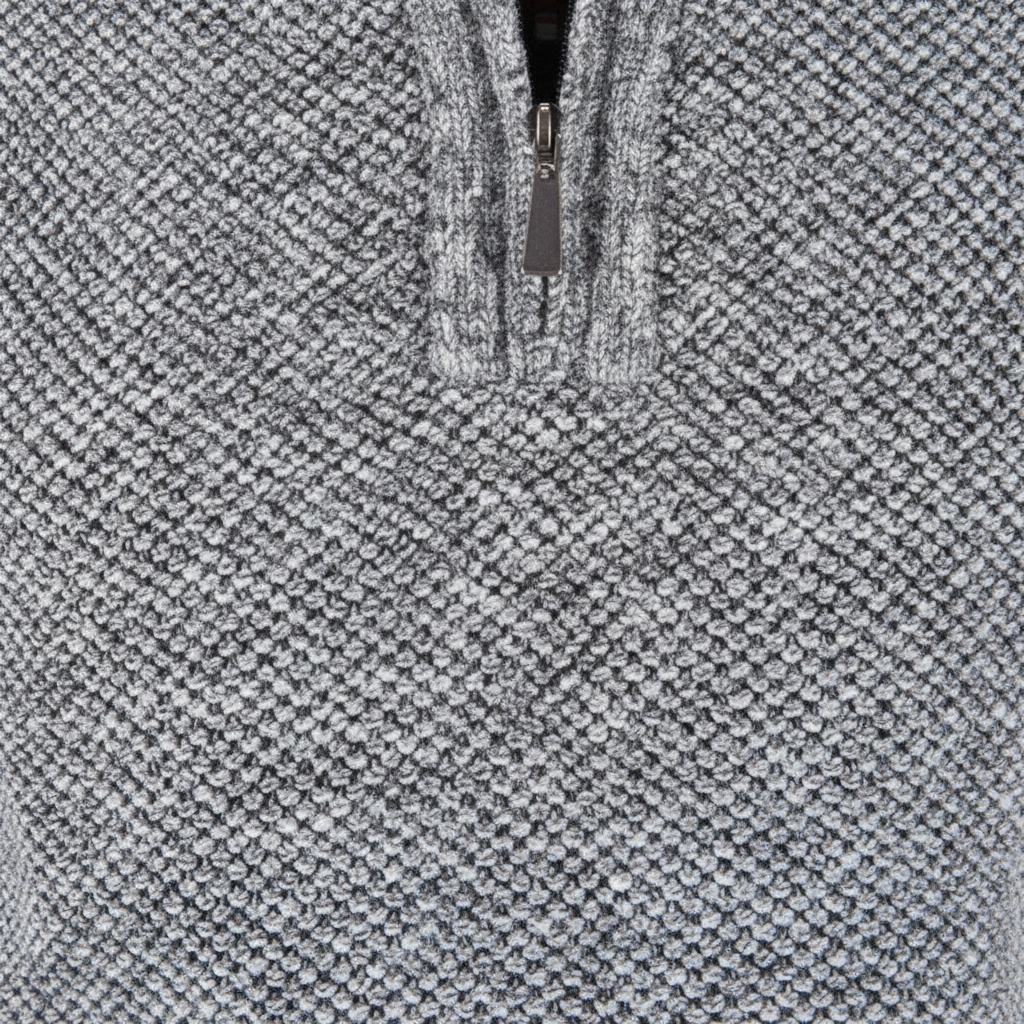 Ridge Pullover mit halbem Reißverschluss