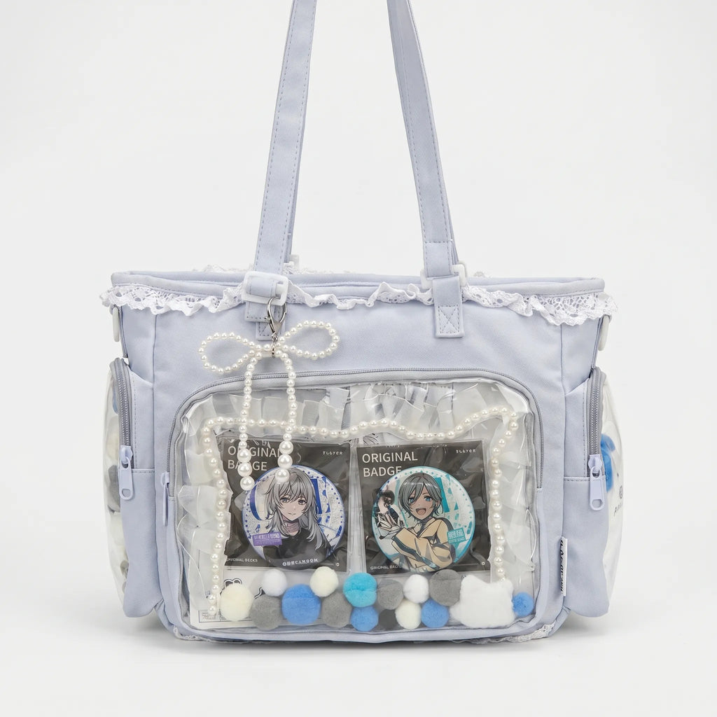 Itavelle Japanischer Itabag Mit Transparentem Display-Fenster